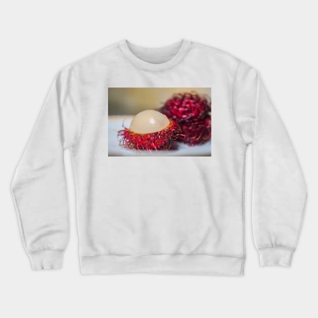 Rambutan in honolulu Crewneck Sweatshirt by KensLensDesigns